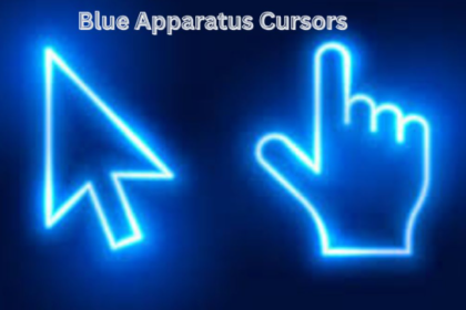 blue apparatus cursors